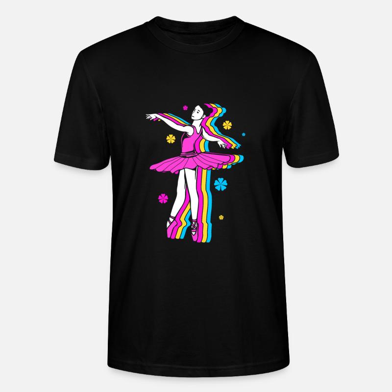 Danseuse de ballet - T-shirt bio CRAFTER Stanley Stella Unisexe - noir