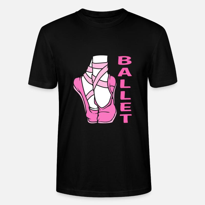 Danseuse de ballet - T-shirt bio CRAFTER Stanley Stella Unisexe - noir