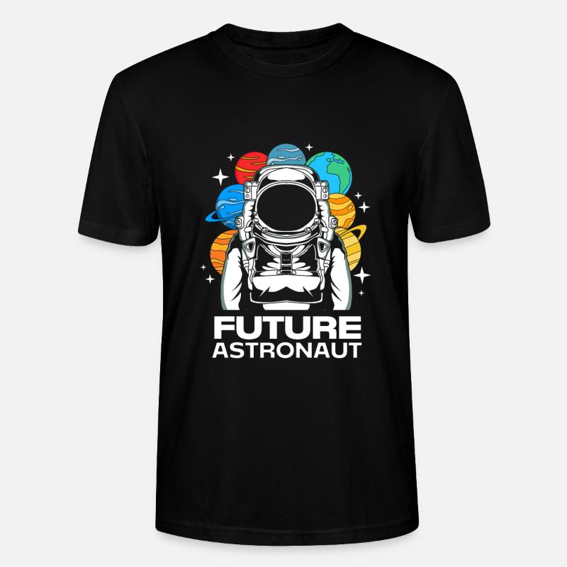 Univers Système Solaire - T-shirt bio CRAFTER Stanley Stella Unisexe - noir