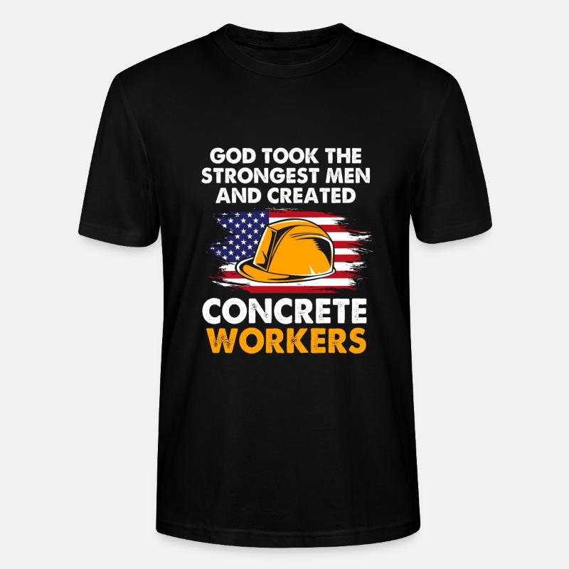 Chantier de construction - T-shirt bio CRAFTER Stanley Stella Unisexe - noir