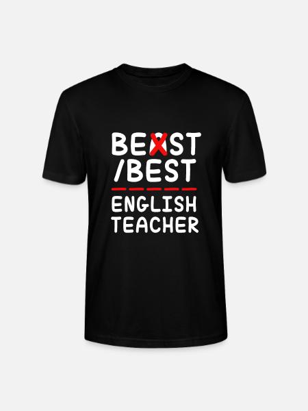 Professeur d’anglais Professeur d’anglais - T-shirt bio CRAFTER Stanley Stella Unisexe - noir