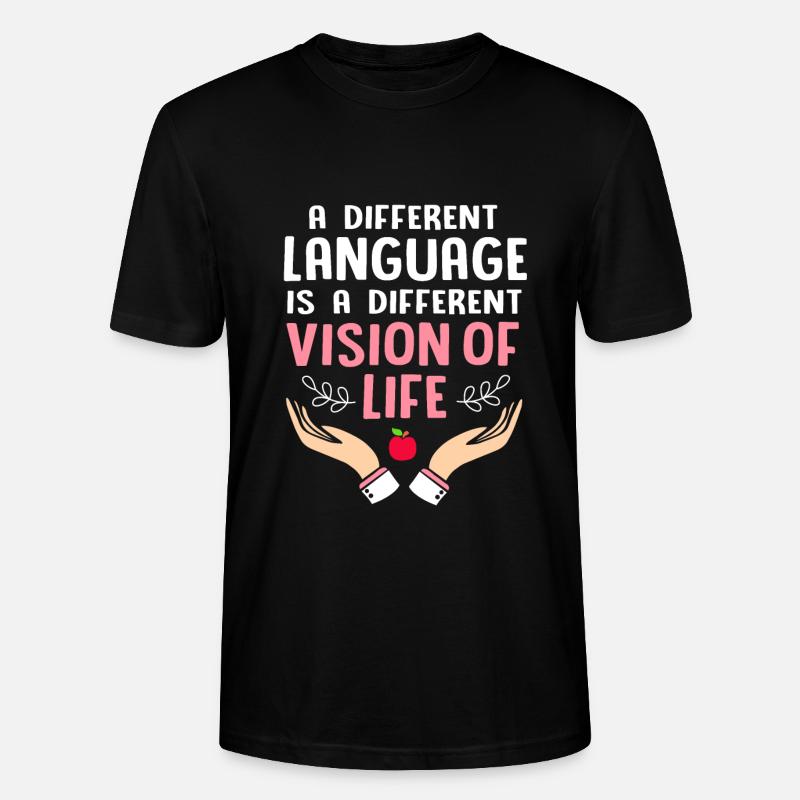 Professeur d’anglais Professeur d’anglais - T-shirt bio CRAFTER Stanley Stella Unisexe - noir