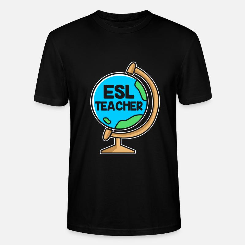 Professeur d’anglais Professeur d’anglais - T-shirt bio CRAFTER Stanley Stella Unisexe - noir