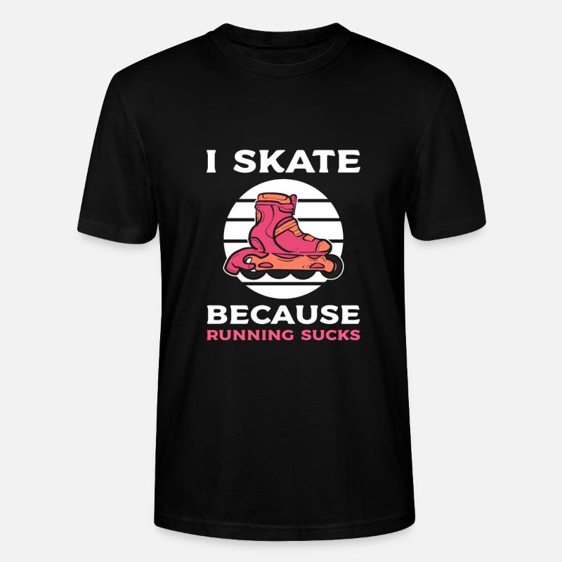 Rollschuhlaufen Rollschuhe Inline-Skates - Stanley/Stella Unisex Bio-T-Shirt CRAFTER - Schwarz