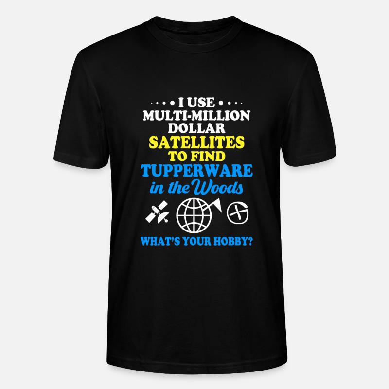 Géocaching Géocache Géocacher - T-shirt bio CRAFTER Stanley Stella Unisexe - noir