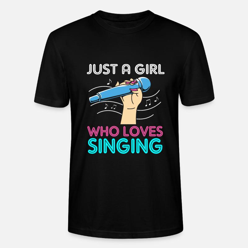 Karaoke - Stanley/Stella Unisex Bio-T-Shirt CRAFTER - Schwarz