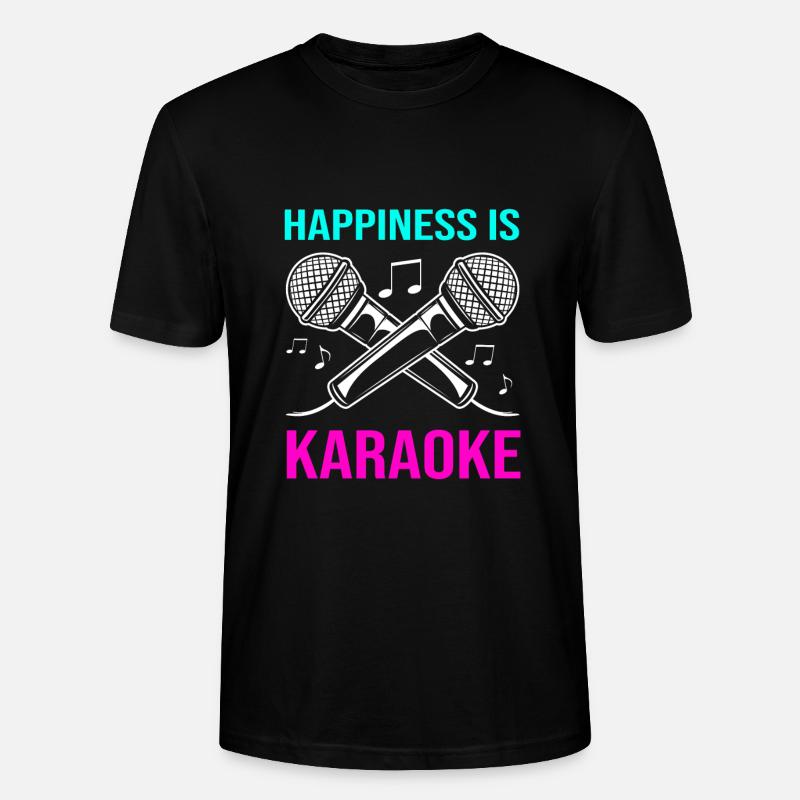 Karaoke - Stanley/Stella Unisex Bio-T-Shirt CRAFTER - Schwarz