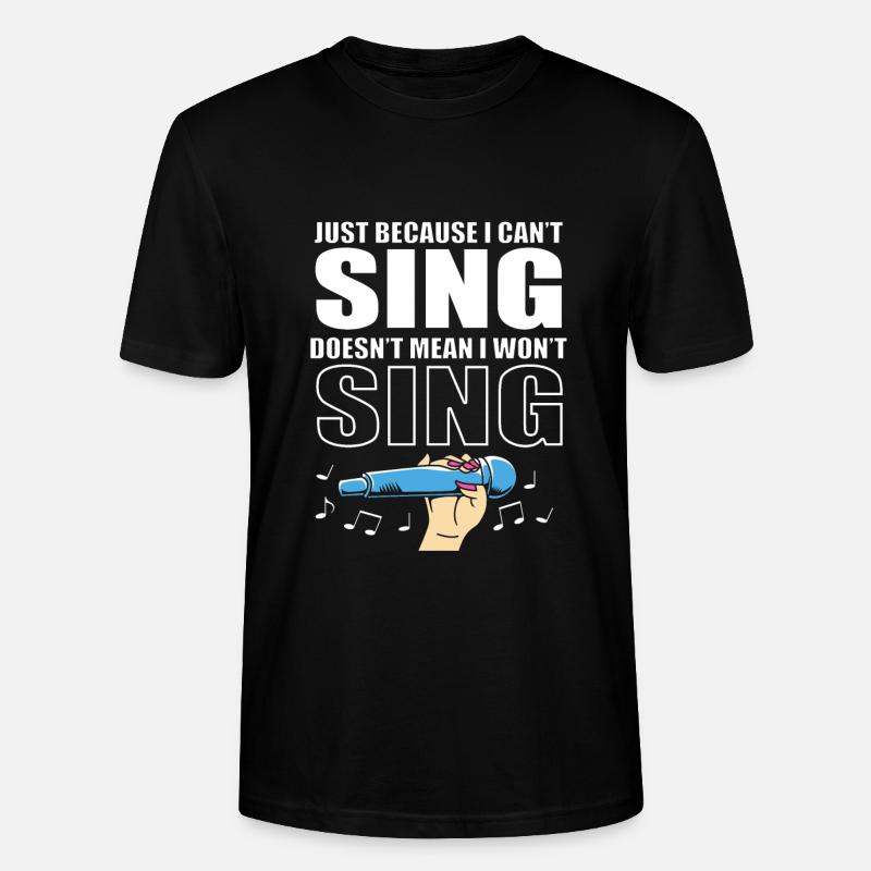 Karaoke - Stanley/Stella Unisex Bio-T-Shirt CRAFTER - Schwarz