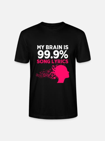 Karaoke - Stanley/Stella CRAFTER Unisex Organic T-Shirt - black