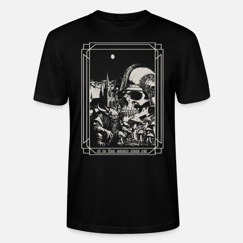 Et à la fin - T-shirt bio CRAFTER Stanley Stella Unisexe - noir