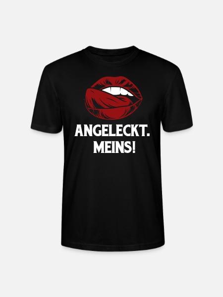 Angeleckt Meins ! - Stanley/Stella Unisex Bio-T-Shirt CRAFTER - Schwarz