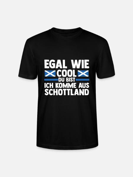 Schotten Schottisch Schottland - Stanley/Stella Unisex Bio-T-Shirt CRAFTER - Schwarz