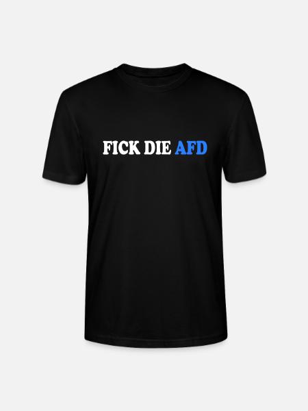 Fick die afd - Stanley/Stella Unisex Bio-T-Shirt CRAFTER - Schwarz