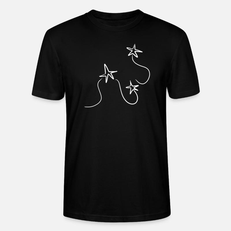 étoile étoile - T-shirt bio CRAFTER Stanley Stella Unisexe - noir