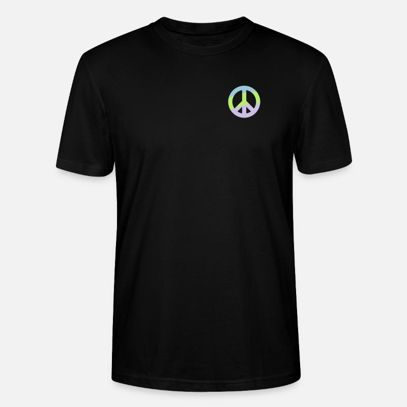 Peace - Stanley/Stella CRAFTER Unisex Organic T-Shirt - black