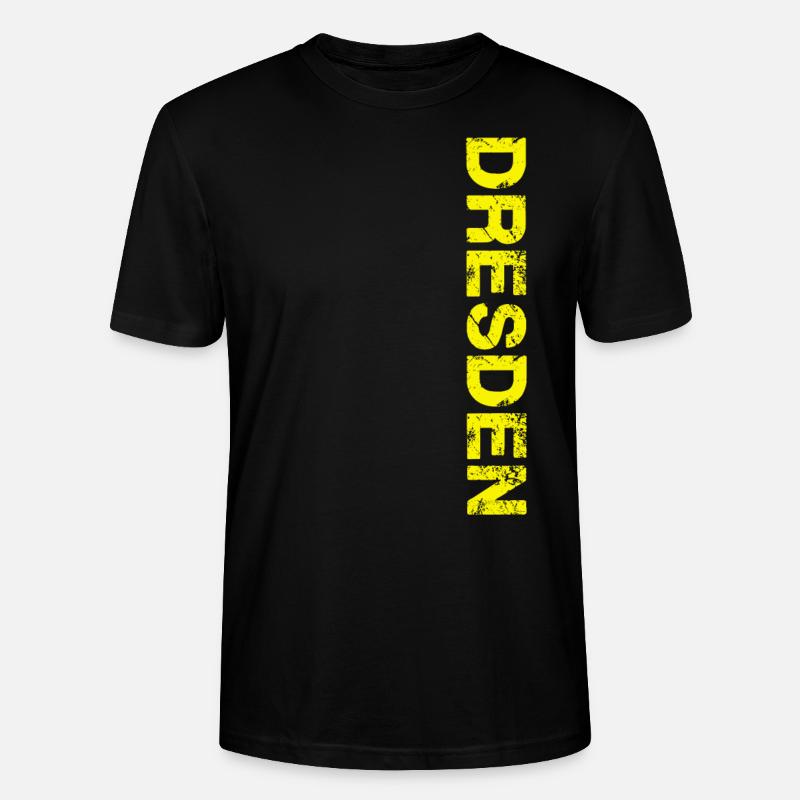 Dresden - Stanley/Stella Unisex Bio-T-Shirt CRAFTER - Schwarz