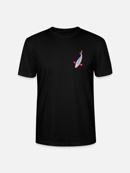 Koi - Nishikigoi - Stanley/Stella CRAFTER Unisex Organic T-Shirt - black