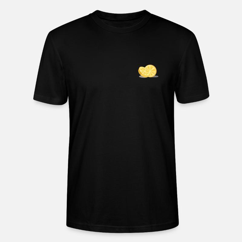 Zitrone - Stanley/Stella Unisex Bio-T-Shirt CRAFTER - Schwarz