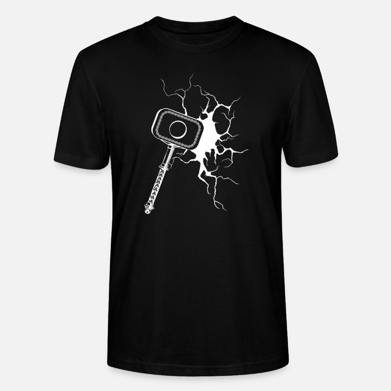 Wikinger - Stanley/Stella Unisex Bio-T-Shirt CRAFTER - Schwarz