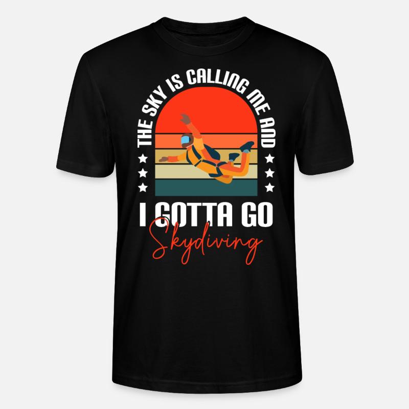 Parapente Saut d’obstacles Saut d’obstacles - T-shirt bio CRAFTER Stanley Stella Unisexe - noir