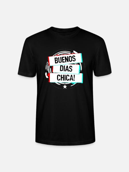Buenos Dias Chica! - Stanley/Stella CRAFTER Unisex Organic T-Shirt - black