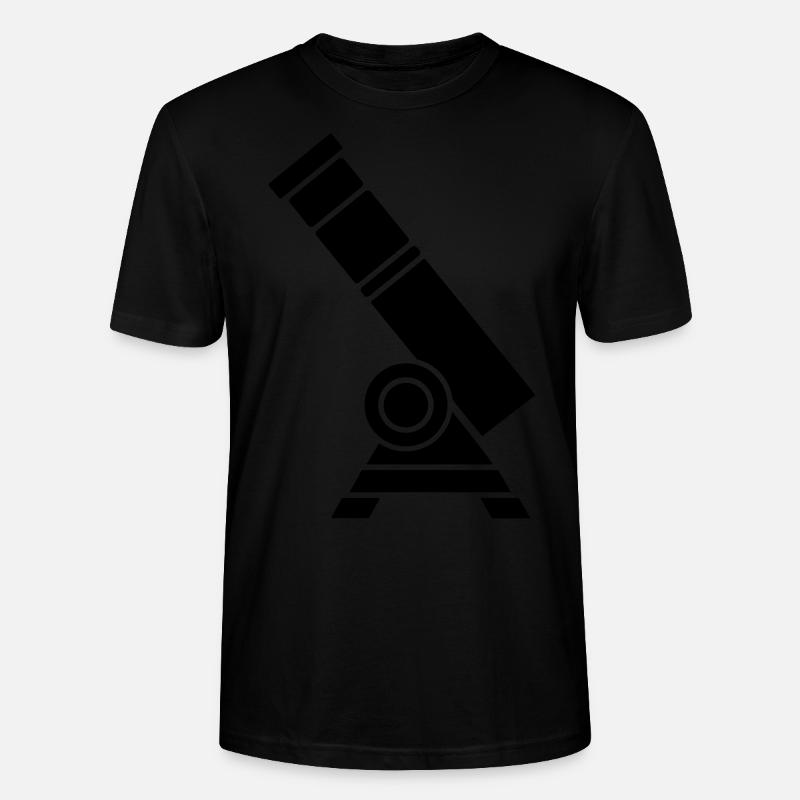 Fernrohr - Stanley/Stella Unisex Bio-T-Shirt CRAFTER - Schwarz