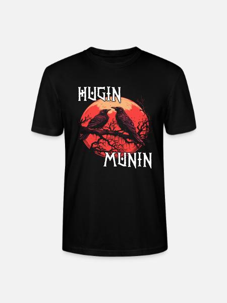 Blutrabe | Wikinger Odins Raben Wikinger - Stanley/Stella Unisex Bio-T-Shirt CRAFTER - Schwarz
