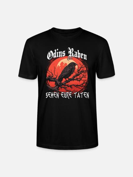 Bloodraven | Vikings Odin's Ravens Vikings - Stanley/Stella CRAFTER Unisex Organic T-Shirt - black