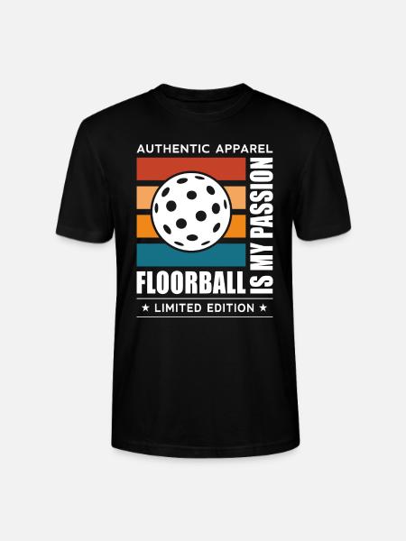 Floorball - Stanley/Stella CRAFTER Unisex Organic T-Shirt - black