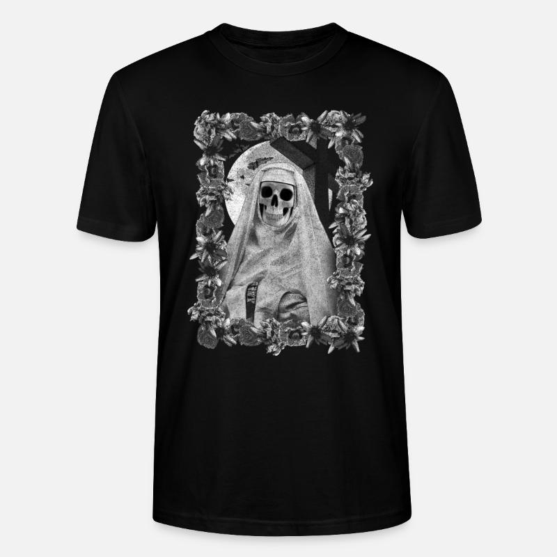 Nonne des Todes - Stanley/Stella Unisex Bio-T-Shirt CRAFTER - Schwarz