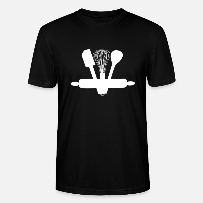 Cuisson - T-shirt bio CRAFTER Stanley Stella Unisexe - noir