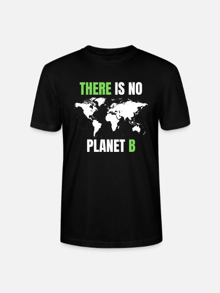 Umweltschutz No Planet B - Stanley/Stella Unisex Bio-T-Shirt CRAFTER - Schwarz