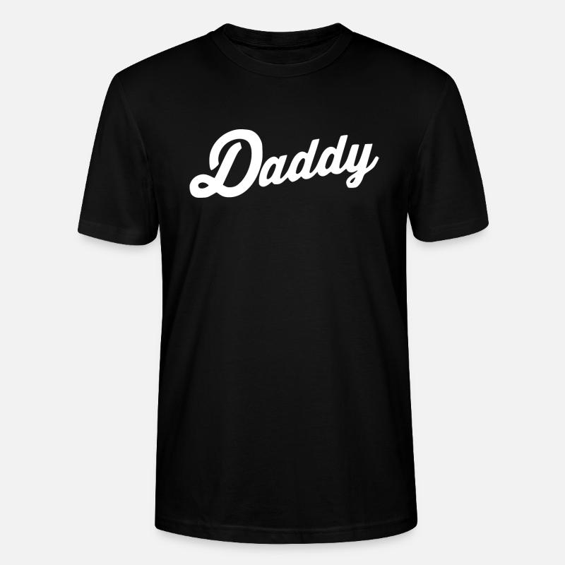 Daddy - Stanley/Stella Unisex Bio-T-Shirt CRAFTER - Schwarz