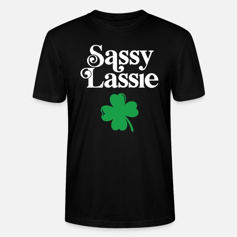 Freche Lassie - Stanley/Stella Unisex Bio-T-Shirt CRAFTER - Schwarz