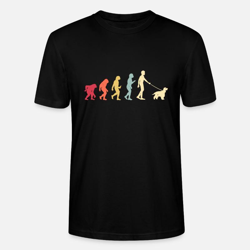 Deutsch Cocker Spaniel - T-shirt bio CRAFTER Stanley Stella Unisexe - noir