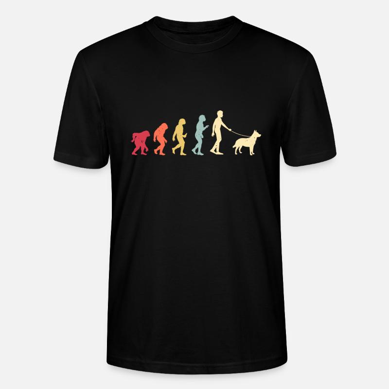 Bouvier australien - T-shirt bio CRAFTER Stanley Stella Unisexe - noir