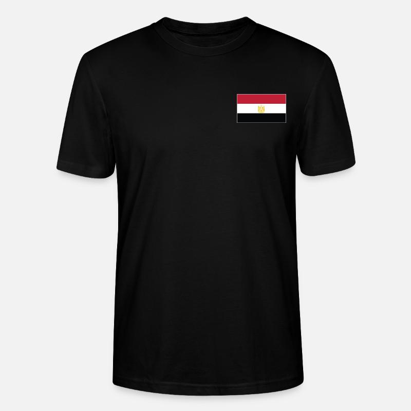 Drapeau de l’Égypte - T-shirt bio CRAFTER Stanley Stella Unisexe - noir