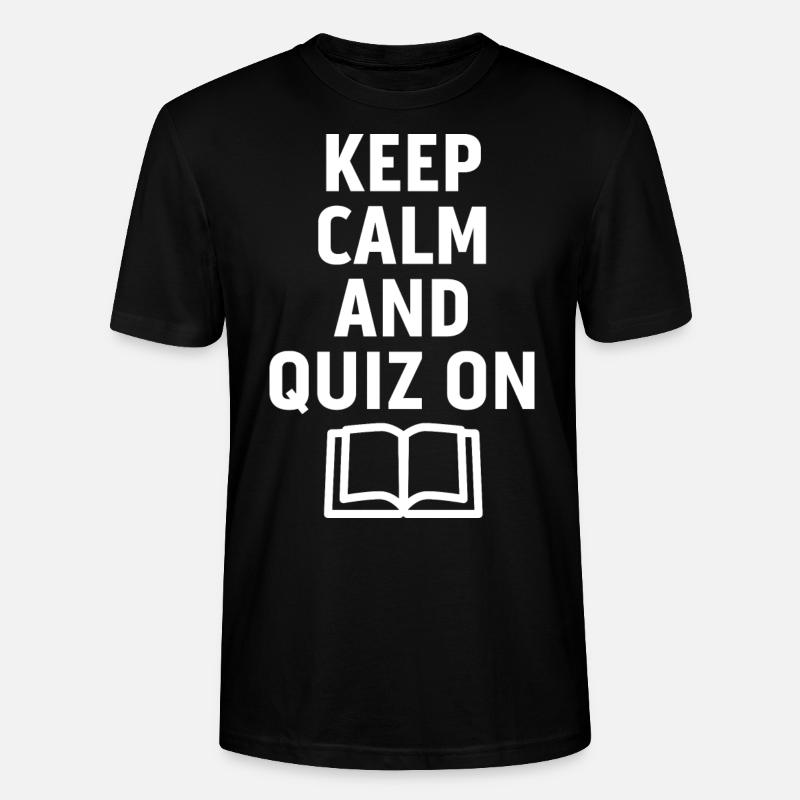 Pub Quizmaster - T-shirt bio CRAFTER Stanley Stella Unisexe - noir