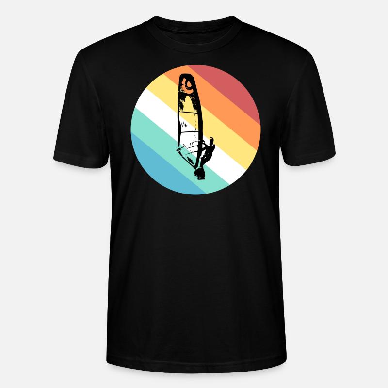 Windsurfer - Stanley/Stella Unisex Bio-T-Shirt CRAFTER - Schwarz