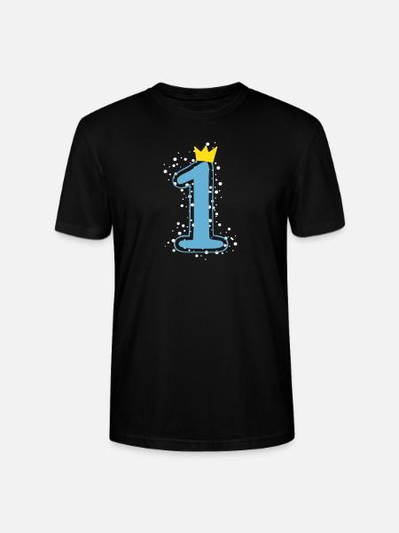 1 first birthday gift idea - Stanley/Stella CRAFTER Unisex Organic T-Shirt - black