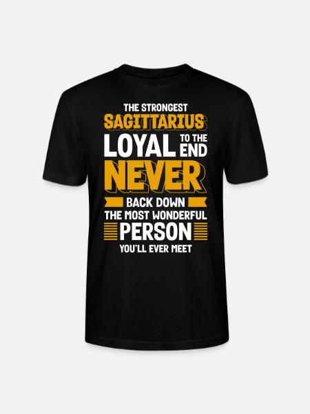 Schütze Astrologie Tierkreis Konstellation - Stanley/Stella Unisex Bio-T-Shirt CRAFTER - Schwarz