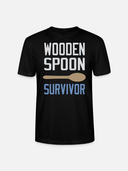 Wooden Spoon Survivor - Stanley/Stella CRAFTER Unisex Organic T-Shirt - black