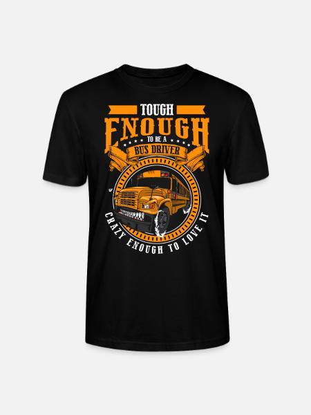 Bus profession Coach - Stanley/Stella CRAFTER Unisex Organic T-Shirt - black