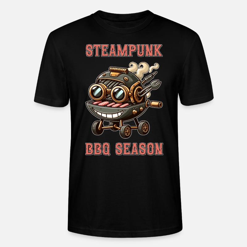 Steampunk BBQ Season 1 - Stanley/Stella Unisex Bio-T-Shirt CRAFTER - Schwarz
