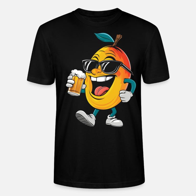 Mango Bier - Stanley/Stella Unisex Bio-T-Shirt CRAFTER - Schwarz