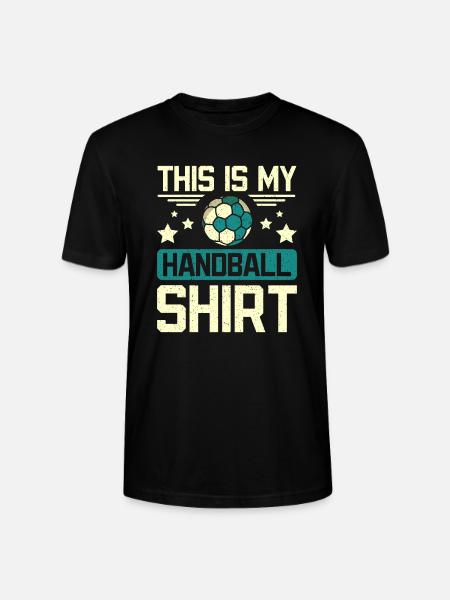 This is my handball - Stanley/Stella CRAFTER Unisex Organic T-Shirt - black