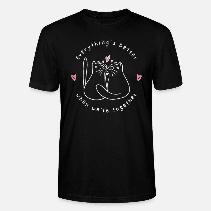 EVERYTHINGS BETTER - Stanley/Stella Unisex Bio-T-Shirt CRAFTER - Schwarz