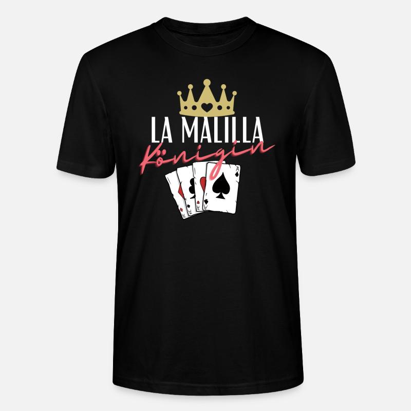 La Malilla Queen - T-shirt bio CRAFTER Stanley Stella Unisexe - noir