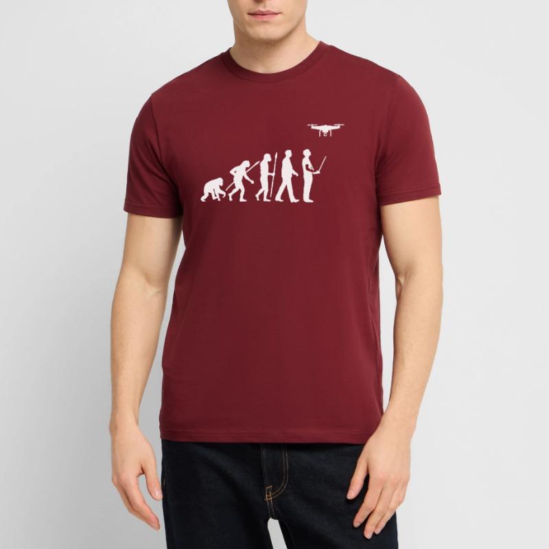 Drone évolution T-shirt bio CRAFTER Stanley Stella Unisexe