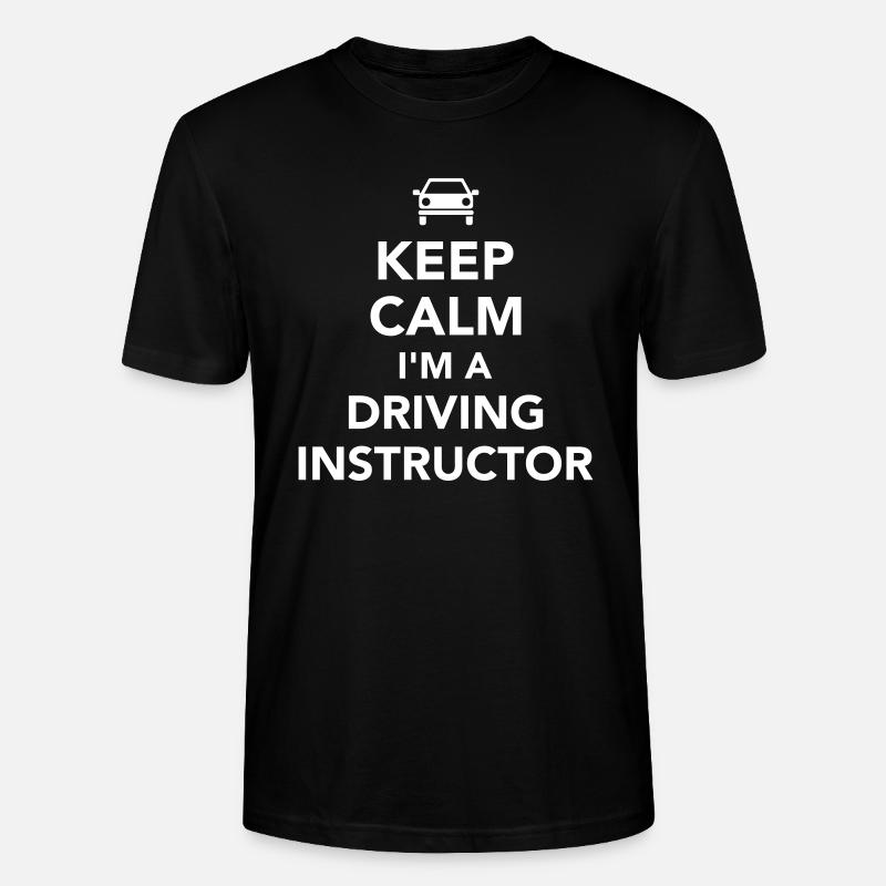 Driving instructor - T-shirt bio CRAFTER Stanley Stella Unisexe - noir